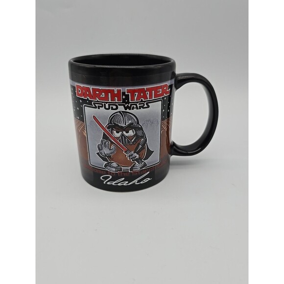 Darth Tater Spud Wars Idaho Coffee Mug Fun Novelty 14 oz - Picture 1 of 8